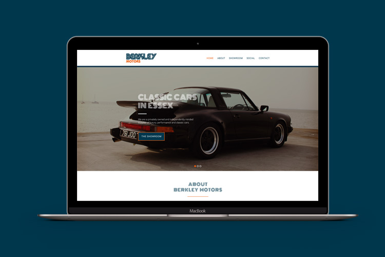 Used Car Website Design