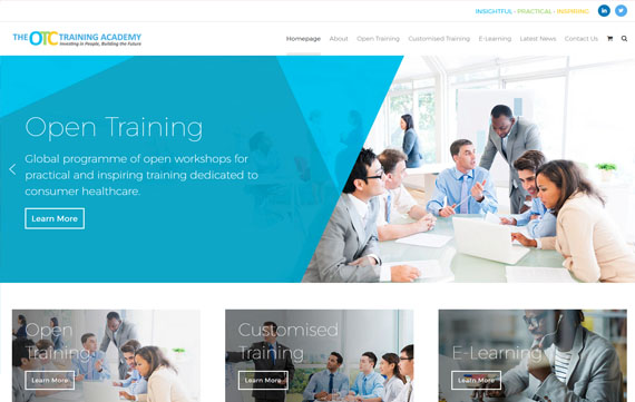 CHC Training Academy - Website Design Essex Portfolio