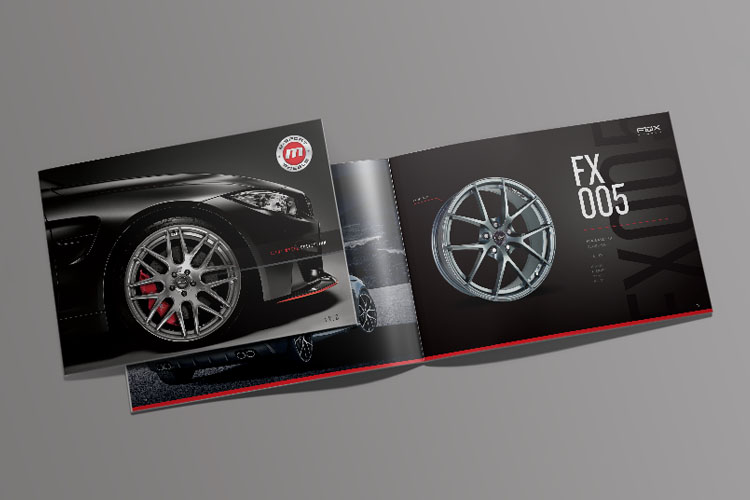 Msport Wheels - Brochure Design