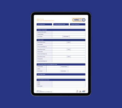 Editable PDF Form Design | Editable Document Design | Design Thing