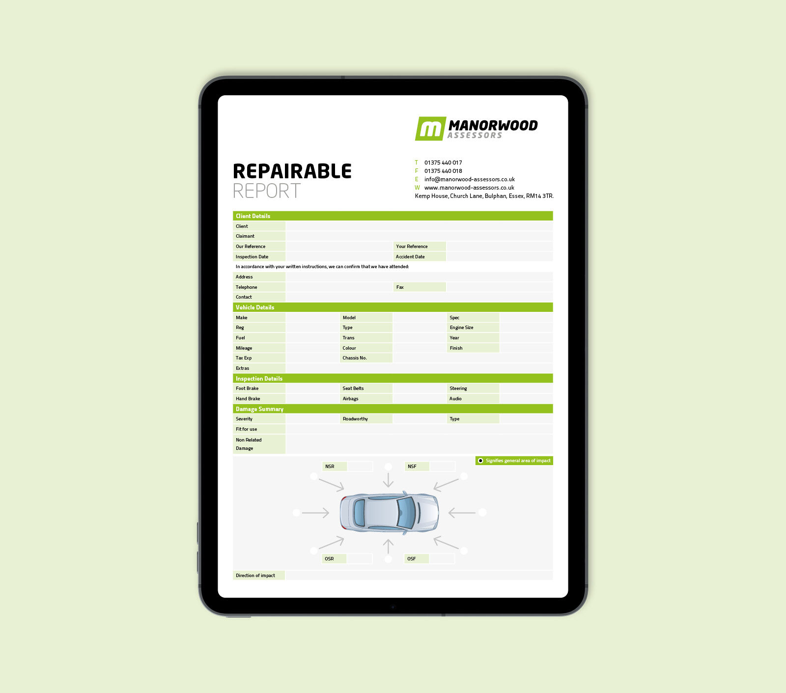 Editable PDF Form Design | Editable Document Design | Design Thing