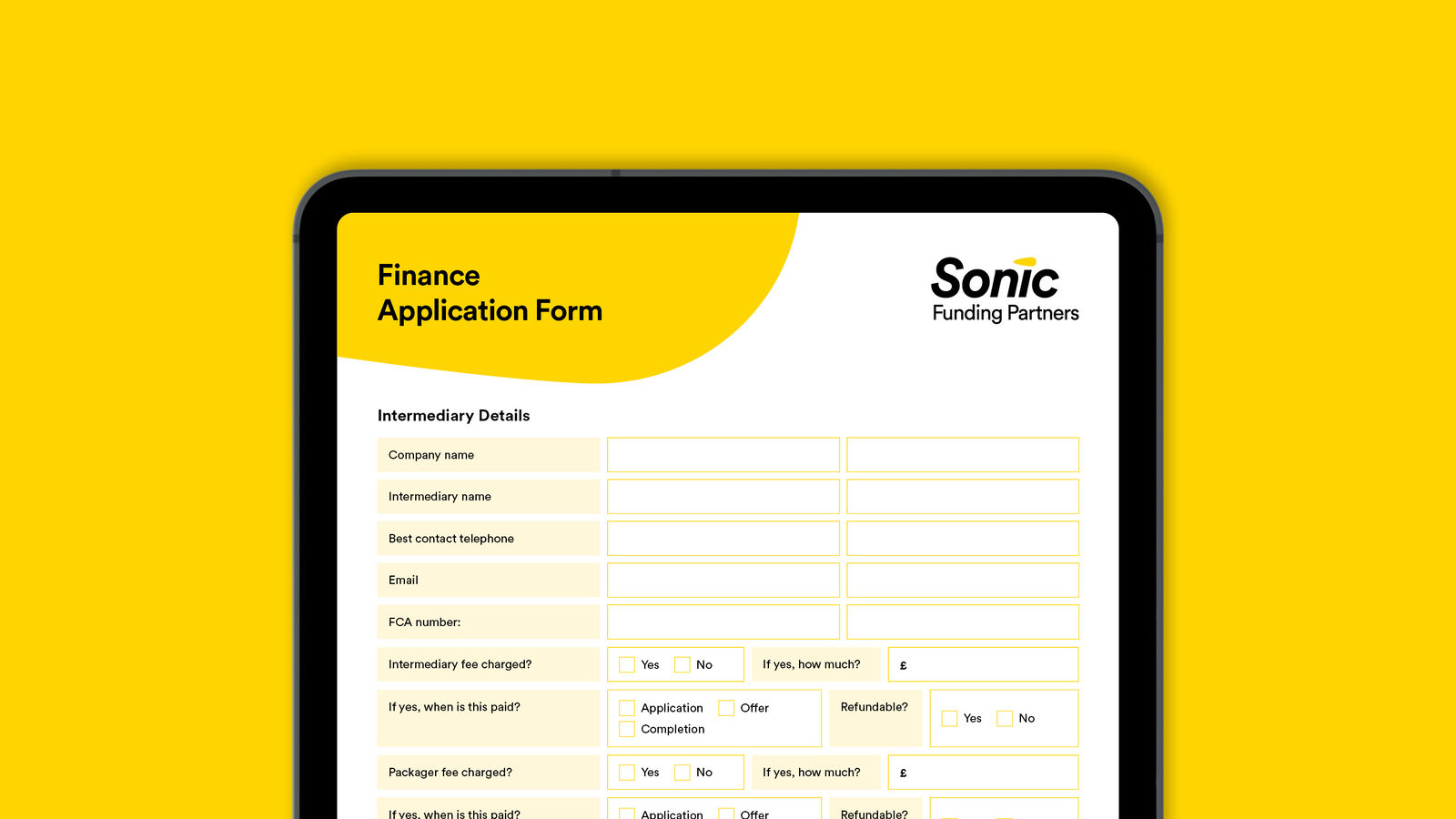 Editable PDF Form Design | Editable Document Design | Design Thing