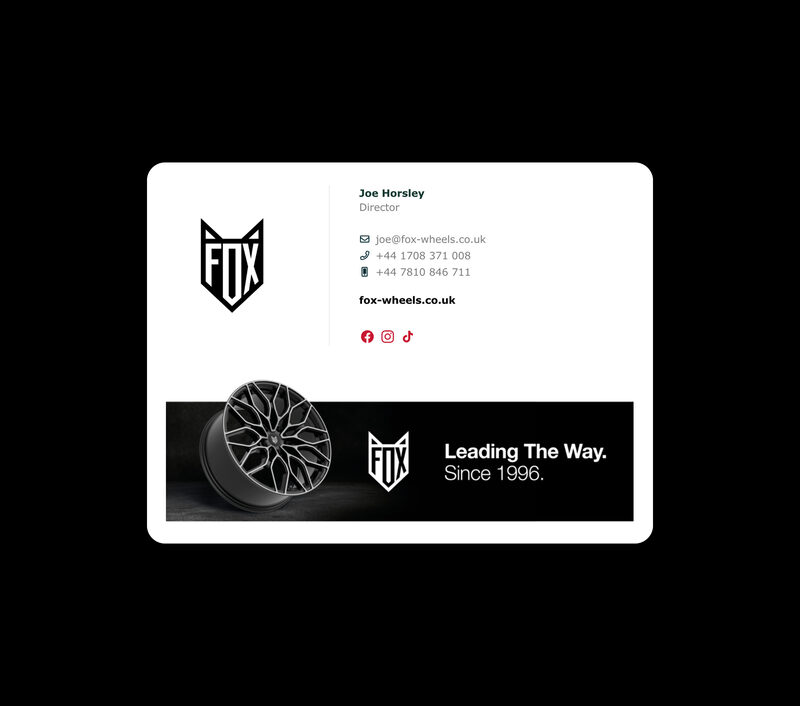 Email Signature Design