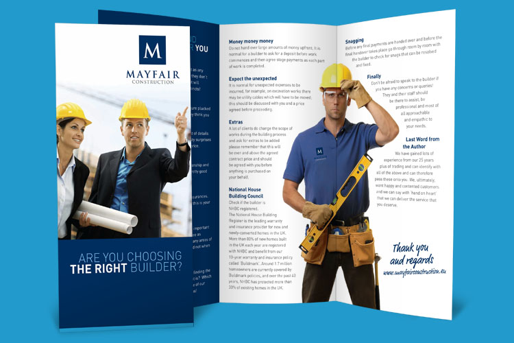 Construction Industry Brochure Design