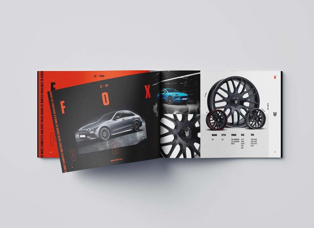 Alloy Wheel Brochure Design