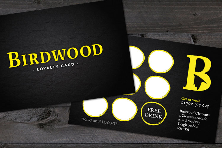 Birdwood Bakery - Loyalty Card Design